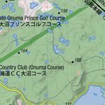 HokkaidoWilds.org Onuma Quasi National Park Canoeing Map (Hokkaido, Japan) digital map