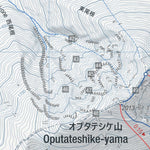 HokkaidoWilds.org Oputateshike-yama North Face Ski Map (Hokkaido, Japan) digital map