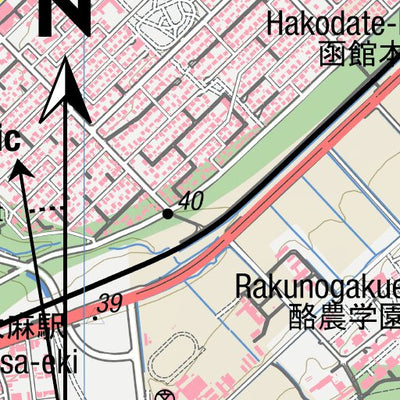 HokkaidoWilds.org Osawa Reservoir Loop Walk (Nopporo Forest Park, Hokkaido, Japan) digital map