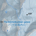HokkaidoWilds.org Sankokunai Ski Touring (Raiden-yama, Hokkaido, Japan) digital map