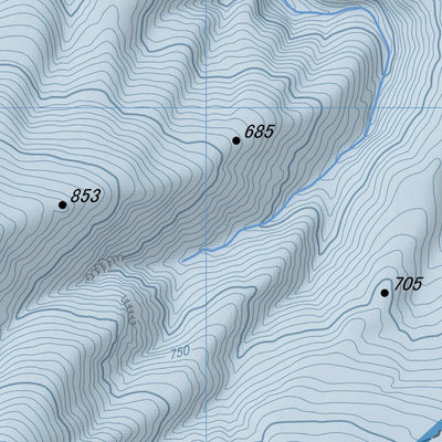 HokkaidoWilds.org Shakotan-dake Northeastern Ridge Spring Ski Touring (Hokkaido, Japan) digital map