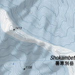 HokkaidoWilds.org Shokanbetsu-dake Spring Ski Touring (Hokkaido, Japan) digital map