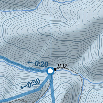 HokkaidoWilds.org Teshio-dake Western Ridge Ski Touring (Hokkaido, Japan) digital map