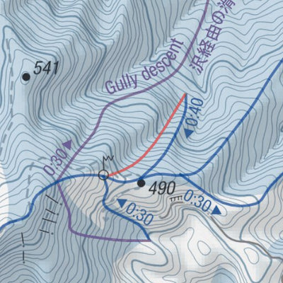 HokkaidoWilds.org Urausu-yama Backcountry Skiing (Hokkaido, Japan) digital map