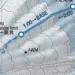 HokkaidoWilds.org Yotei-zan Ski Touring - Kimobetsu Route (Hokkaido, Japan) digital map