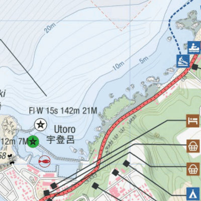 MAP 1/7 - Shiretoko Peninsula Sea Kayak Circumnavigation (Hokkaido, Japan) Preview 2