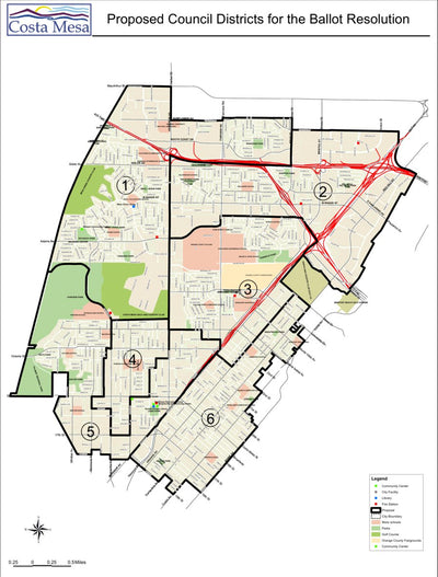 hoogw City of Costa Mesa Voting 2016 digital map