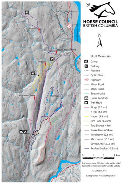 Horse Council BC Horse Council BC Skull Mtn Equine trails and Camping digital map