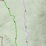 Horse Council BC Wells Gray Trails Map Preview 2