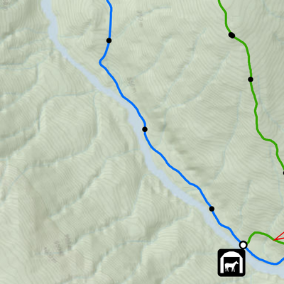 Horse Council BC Wells Gray Trails Map Preview 3