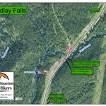 Houston Hikers Society Findlay Falls - Houston, BC digital map