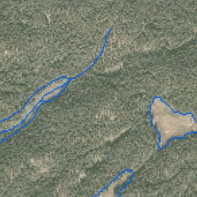 Houston Hikers Society Holland Lakes - Houston, BC digital map