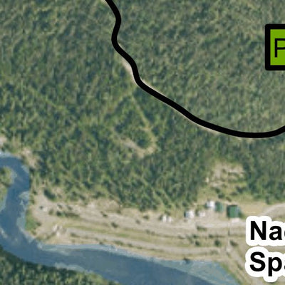 Houston Hikers Society Nadina Falls - Houston, BC digital map
