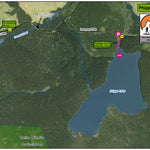 Houston Hikers Society Phipps Lake - Houston, BC digital map