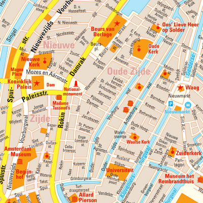 Huber Kartographie GmbH Amsterdam 1 : 10.200 digital map