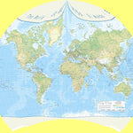 Huber Kartographie GmbH World 1 : 45 Mio digital map
