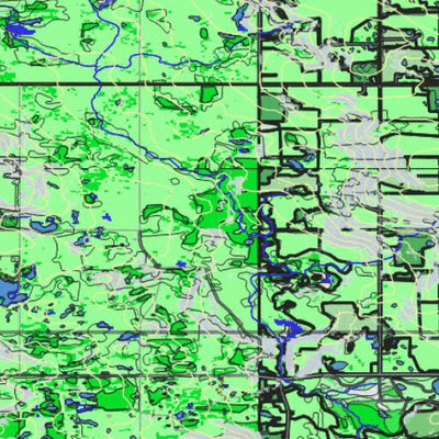 Hunt-A-Moose DO32GM_County Line Road ( Hunt-A-Moose ) digital map