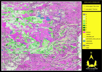 Hunt-A-Moose DO47SA_Fort McMurray--Cold Lake ( Hunt-A-Moose ) digital map
