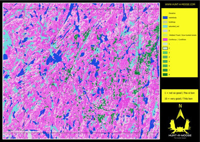 Hunt-A-Moose DO66VD Bélanger River digital map