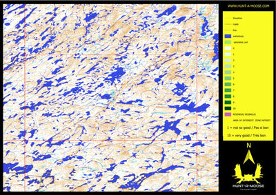 Hunt-A-Moose DO98IV Bugg Lake ( Hunt-A-Moose ) digital map