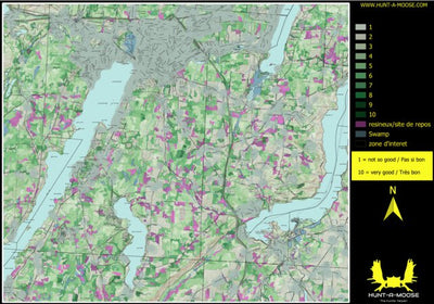 Hunt-A-Moose FN35VF Ruisseau Benoit ( Hunt-A-Moose ) digital map
