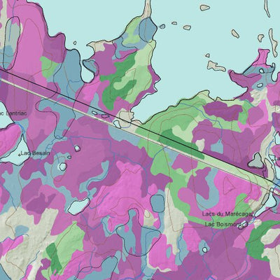 Hunt-A-Moose FN39AG Lac Socrate ( Hunt-A-Moose ) digital map