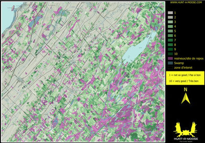Hunt-A-Moose FN57DO Riviere Fourchue ( Hunt-A-Moose ) digital map