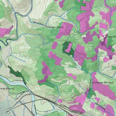 Hunt-A-Moose FN68SD Ruisseau Michaud ( Hunt-A-Moose ) digital map