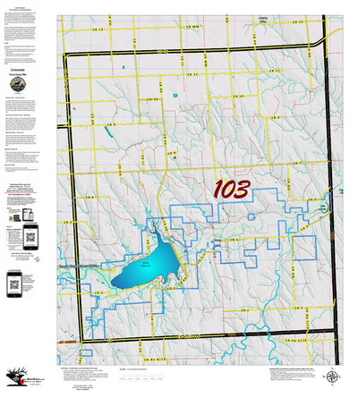 Colorado Unit 103 Recommended First Rifle Areas Preview 1