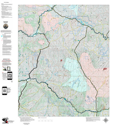 Colorado Unit 11 Recommended Archery Areas Preview 1