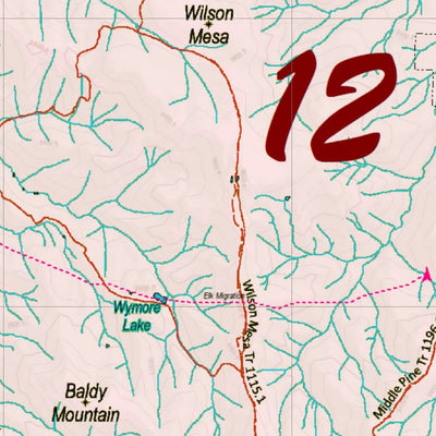 Colorado Unit 12 Recommended First Rifle Areas Preview 2