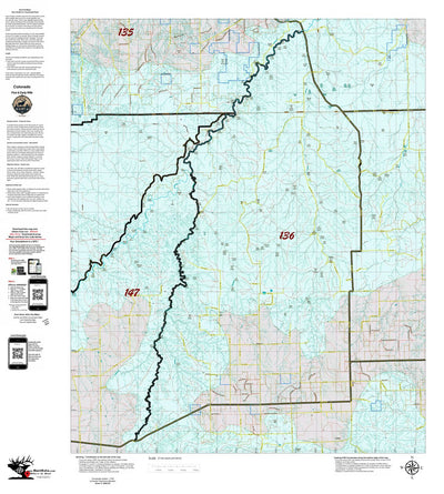 Colorado Unit 136 Recommended First Rifle Areas Preview 1