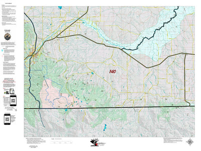 Colorado Unit 140 Recommended Archery Areas Preview 1