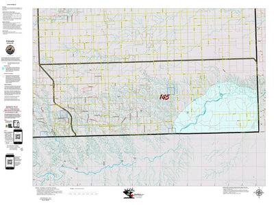 Colorado Unit 145 Recommended Archery Areas Preview 1