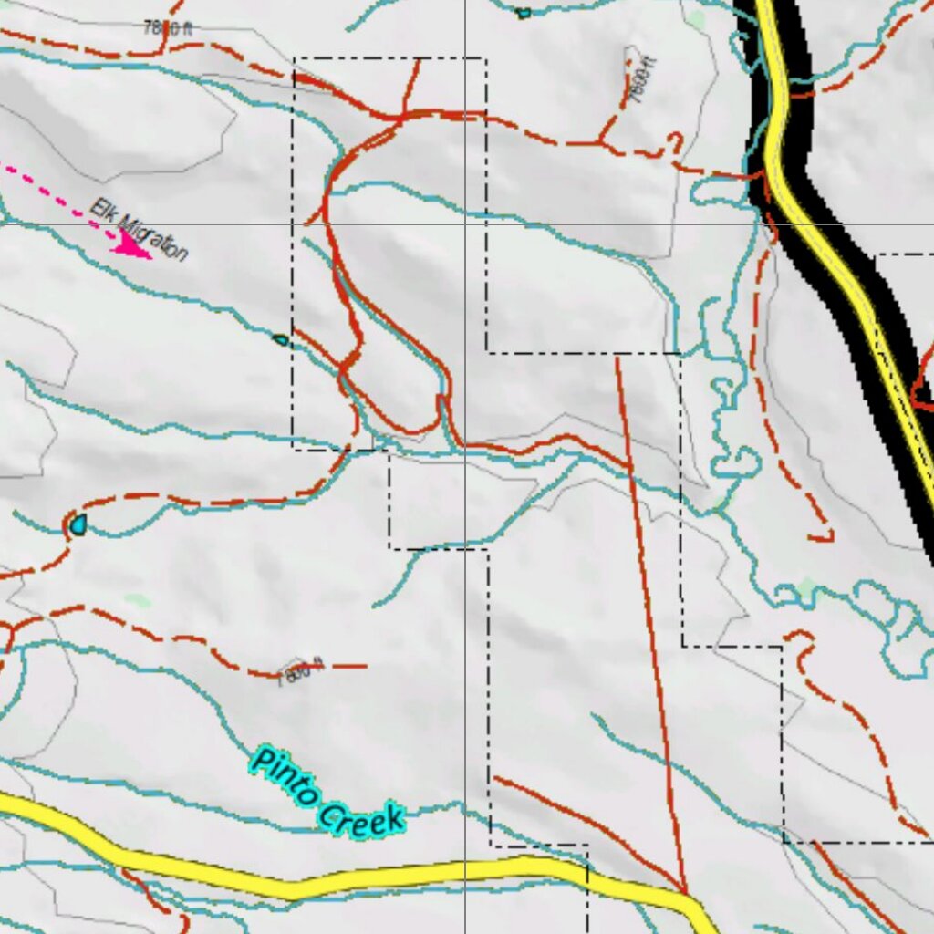 Colorado Unit 181 Recommended First Rifle Areas Map by HuntAI | Avenza Maps