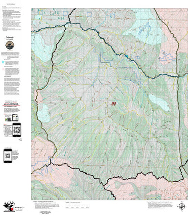 Colorado Unit 22 Recommended Archery Areas Preview 1