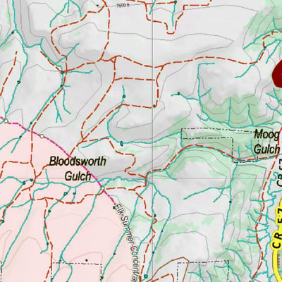 Colorado Unit 23 Recommended Archery Areas Preview 2