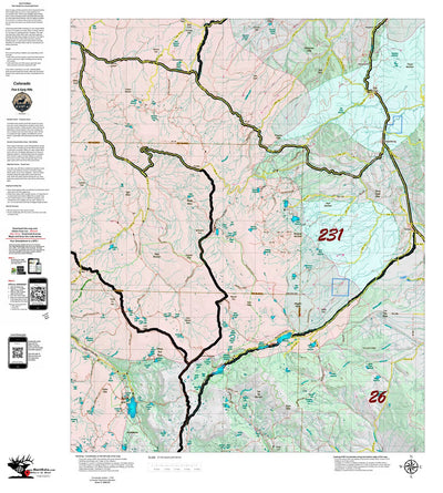 Colorado Unit 231 Recommended First Rifle Areas Preview 1