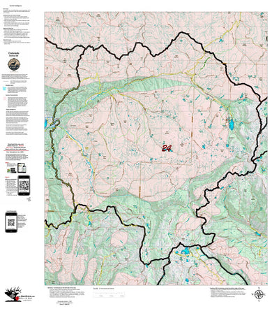 Colorado Unit 24 Recommended Archery Areas Preview 1