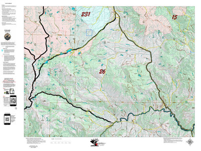 Colorado Unit 26 Recommended Archery Areas Preview 1
