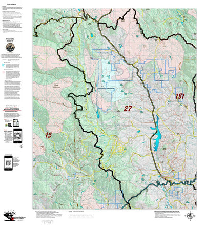 Colorado Unit 27 Recommended Archery Areas Preview 1