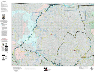 Colorado Unit 3 Recommended Archery Areas Preview 1
