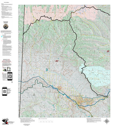 Colorado Unit 30 Recommended Archery Areas Preview 1