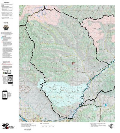 Colorado Unit 31 Recommended Archery Areas Preview 1