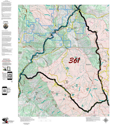 Colorado Unit 361 Recommended First Rifle Areas Preview 1