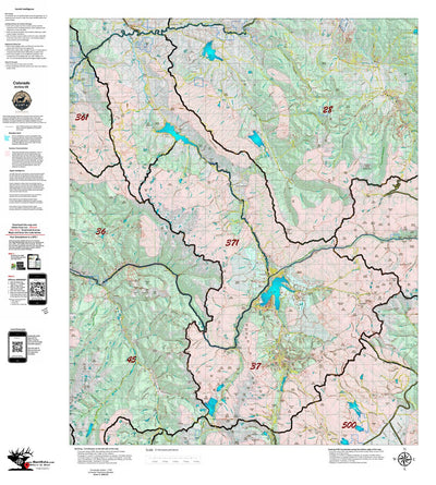 Colorado Unit 37 Recommended Archery Areas Preview 1