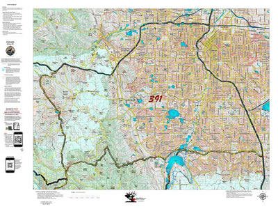 Colorado Unit 391 Recommended Archery Areas Preview 1