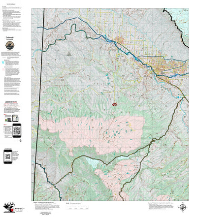 Colorado Unit 40 Recommended Archery Areas Preview 1