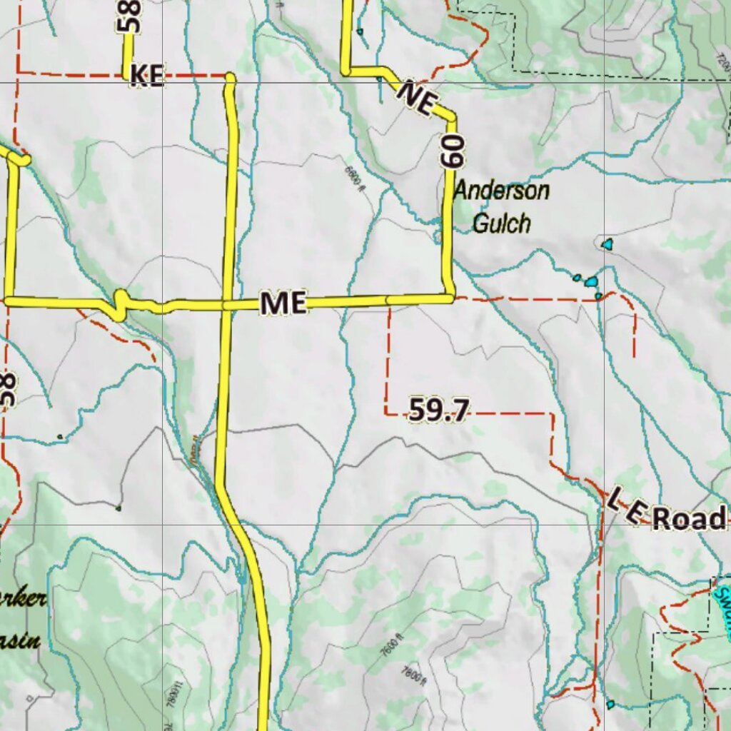 Colorado Unit 421 Muzzleloading Area Recommendations Map by HuntAI ...
