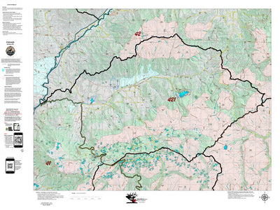 Colorado Unit 421 Recommended Archery Areas Preview 1